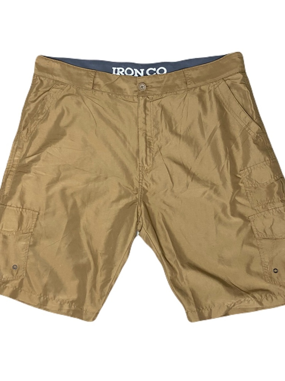 Iron Co Tan Cargo Shorts Men’s 40 - 10” Inseam